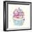 Candy Cupcake I-Clara Wells-Framed Giclee Print