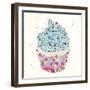 Candy Cupcake II-Clara Wells-Framed Giclee Print