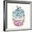 Candy Cupcake II-Clara Wells-Framed Giclee Print