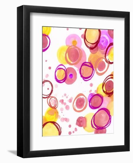 Candy Dots-Jennifer McCully-Framed Giclee Print