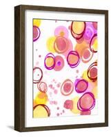 Candy Dots-Jennifer McCully-Framed Giclee Print