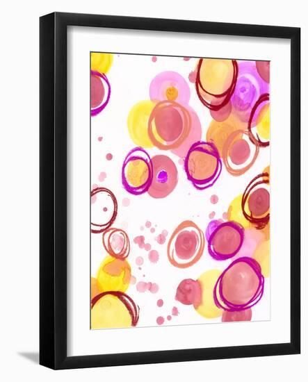 Candy Dots-Jennifer McCully-Framed Giclee Print