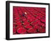 Candy Drying in Baskets, Vietnam-Keren Su-Framed Photographic Print