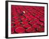 Candy Drying in Baskets, Vietnam-Keren Su-Framed Photographic Print