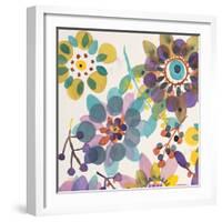 Candy Flowers 1-Karin Johannesson-Framed Art Print