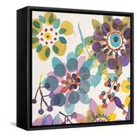 Candy Flowers 1-Karin Johannesson-Framed Stretched Canvas
