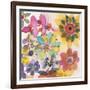 Candy Flowers 4-Karin Johannesson-Framed Art Print