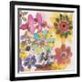 Candy Flowers 4-Karin Johannesson-Framed Art Print