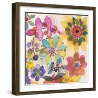 Candy Flowers 4-Karin Johannesson-Framed Art Print