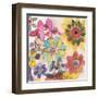 Candy Flowers 4-Karin Johannesson-Framed Art Print