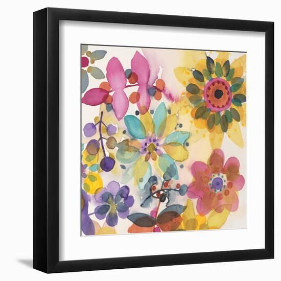 Candy Flowers 4-Karin Johannesson-Framed Art Print