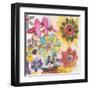 Candy Flowers 4-Karin Johannesson-Framed Art Print