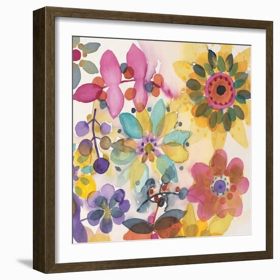 Candy Flowers 4-Karin Johannesson-Framed Premium Giclee Print