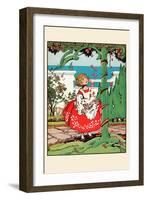 Candy From Above-Eugene Field-Framed Art Print