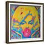 Candy Girl-Abstract Graffiti-Framed Giclee Print