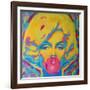 Candy Girl-Abstract Graffiti-Framed Giclee Print