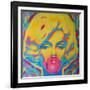 Candy Girl-Abstract Graffiti-Framed Giclee Print