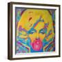 Candy Girl-Abstract Graffiti-Framed Giclee Print