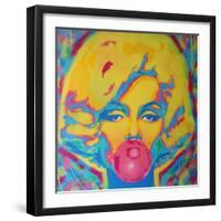 Candy Girl-Abstract Graffiti-Framed Giclee Print