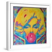 Candy Girl-Abstract Graffiti-Framed Giclee Print