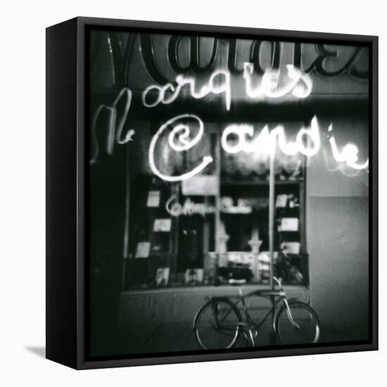 Candy in Lights-Dan Zamudio-Framed Stretched Canvas