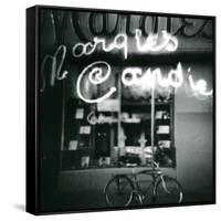 Candy in Lights-Dan Zamudio-Framed Stretched Canvas