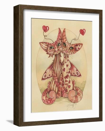 Candy Kitties-Linda Ravenscroft-Framed Giclee Print