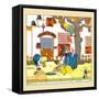 Candy Land-Maud & Miska Petersham-Framed Stretched Canvas