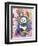 Candy Magic Panda-Oxana Zaika-Framed Premium Giclee Print