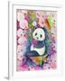 Candy Magic Panda-Oxana Zaika-Framed Giclee Print