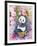 Candy Magic Panda-Oxana Zaika-Framed Giclee Print