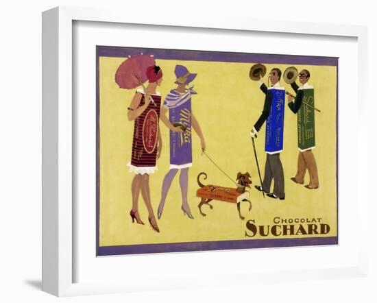 Candy People Chocolat Suchard-null-Framed Giclee Print