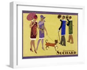 Candy People Chocolat Suchard-null-Framed Giclee Print