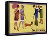 Candy People Chocolat Suchard-null-Framed Stretched Canvas