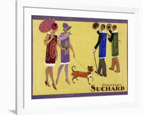 Candy People Chocolat Suchard-null-Framed Giclee Print