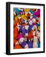 Candy Pigs Laid out for Sale during Day of the Dead Celebration-Terry Eggers-Framed Photographic Print