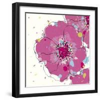 Candy Rose II-Clara Wells-Framed Giclee Print