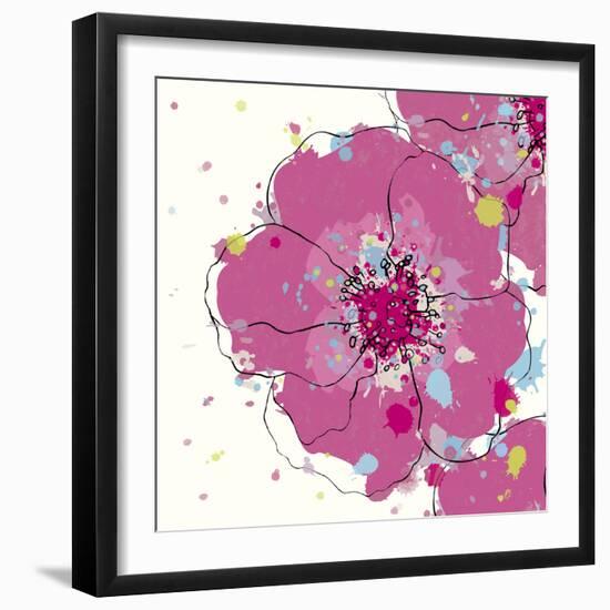 Candy Rose II-Clara Wells-Framed Giclee Print