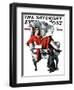 "Candy" Saturday Evening Post Cover, June 27,1925-Norman Rockwell-Framed Giclee Print