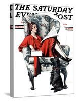 "Candy" Saturday Evening Post Cover, June 27,1925-Norman Rockwell-Stretched Canvas