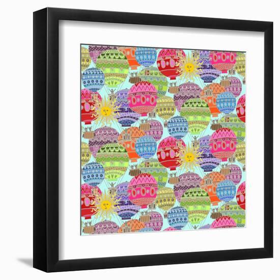 Candy Sky-Sharon Turner-Framed Art Print