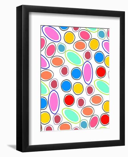 Candy Spots-Louisa Hereford-Framed Premium Giclee Print