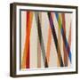 Candy Stripe II, 1987-Michael Canney-Framed Giclee Print