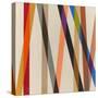 Candy Stripe II, 1987-Michael Canney-Stretched Canvas