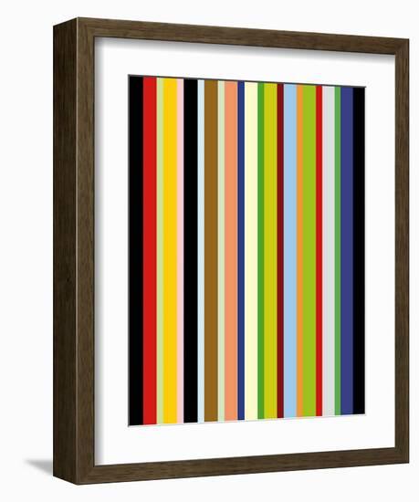 Candy Stripe-Dan Bleier-Framed Art Print