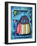 Candy Stripes-Megan Aroon Duncanson-Framed Art Print