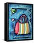 Candy Stripes-Megan Aroon Duncanson-Framed Stretched Canvas