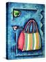 Candy Stripes-Megan Aroon Duncanson-Stretched Canvas
