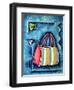 Candy Stripes-Megan Aroon Duncanson-Framed Art Print