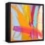 Candy Stripes-Angie Kenber-Framed Stretched Canvas